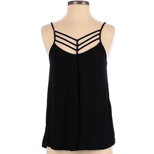 Express Cut Out Flowy Tank Top